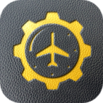 a yellow and black logo