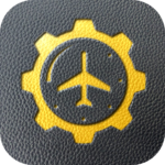 FAQ 2 a logo on a leather surface