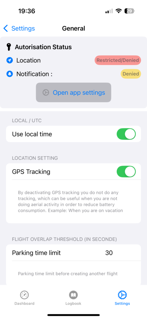 Required iOS Permissions