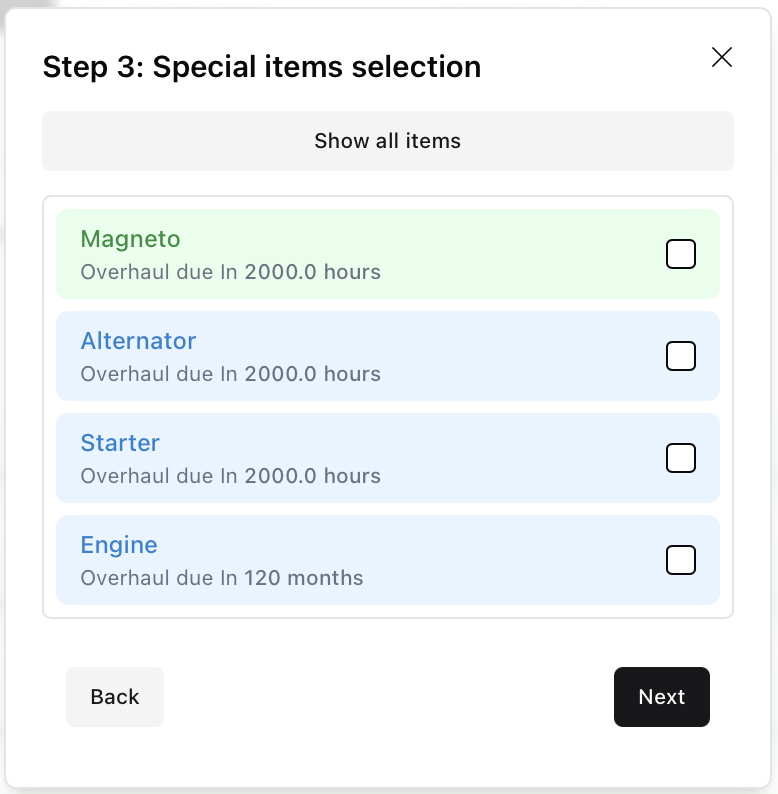 Aircraft Inspection Step 3